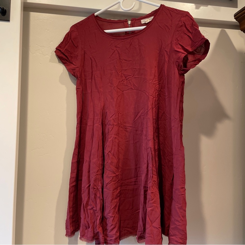 Silence noise cute red/burgundy dress.size Small